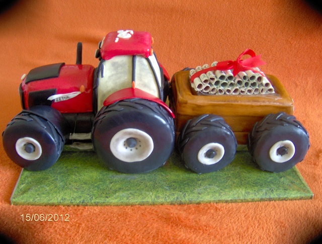 Traktor s vlečkou 7,5kg